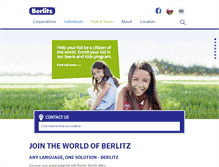 Tablet Screenshot of berlitz-oman.com